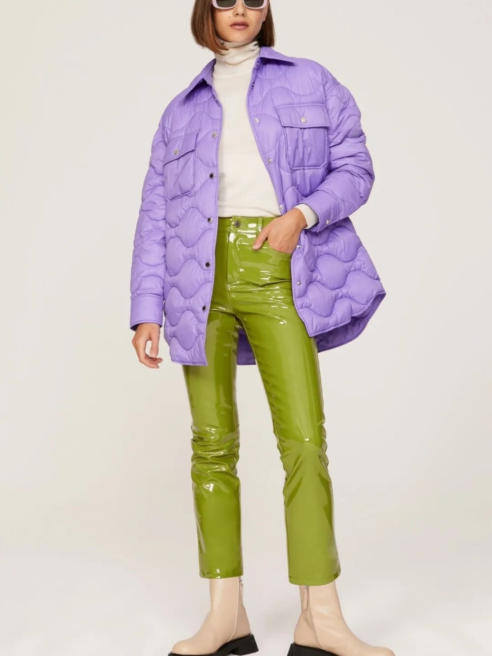 SIMONMILLER GREEN STRAIGHT LEG PANTS SIZE 27 MSRP $395